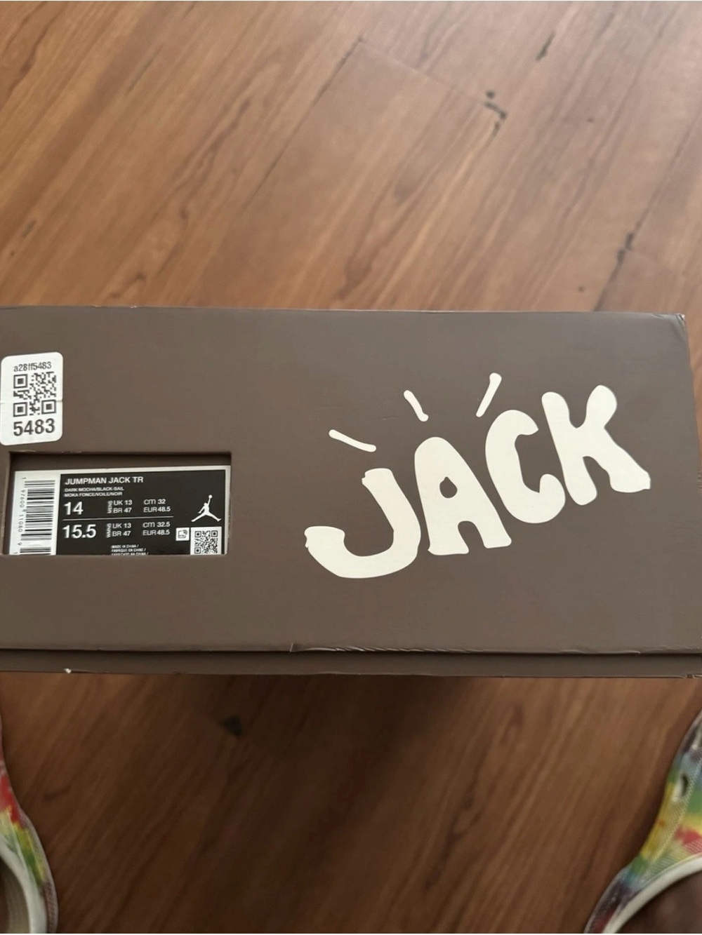 Travis Scott Men's Jordan Jumpman
Jack TR Dark Mocha Size 14 - Picture 2 of 7